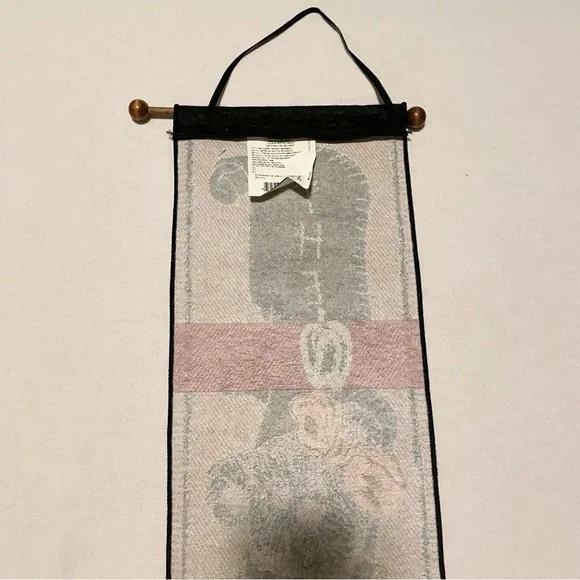 Vintage The Lesson Classroom Bedroom Tapestry Wall Hanging Banner Boyds Bears - Picture 9 of 16